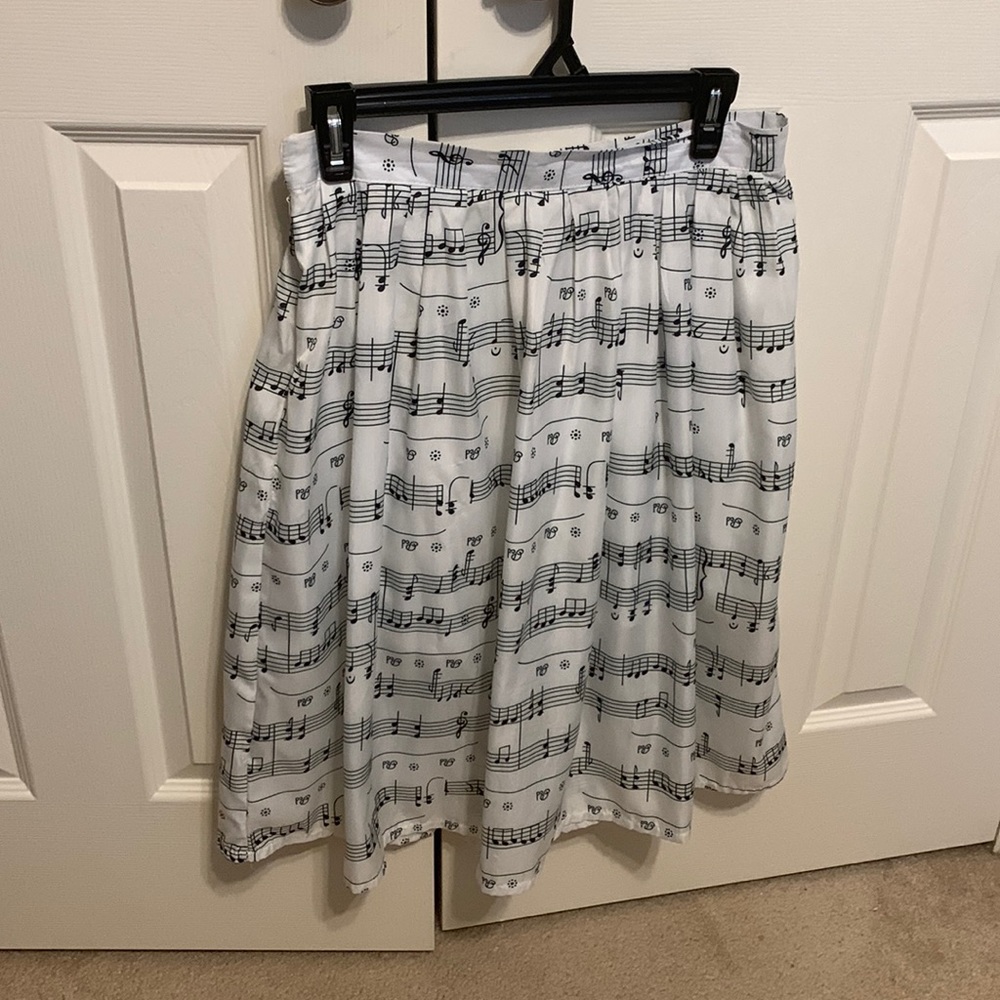 Music note skirt